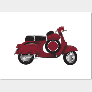 Vespa 90 Super Sprint Posters and Art